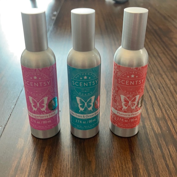 Scentsy Other New Lot Of 3 Assorted Scentsy Room Sprays 27oz Poshmark